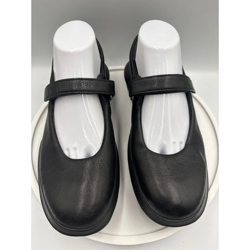 Kybun Luzern 17 W Mary Jane Size 9 Black Gorpcore Orthopedic Swiss Air-Cushion